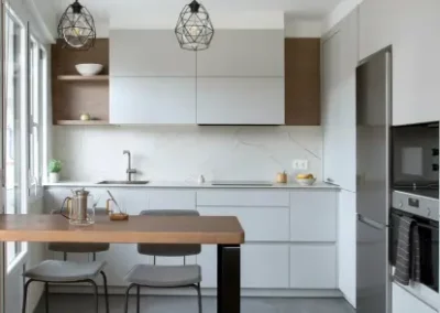 Cocina abierta al salón: cuando la funcionalidad se convierte en elegancia